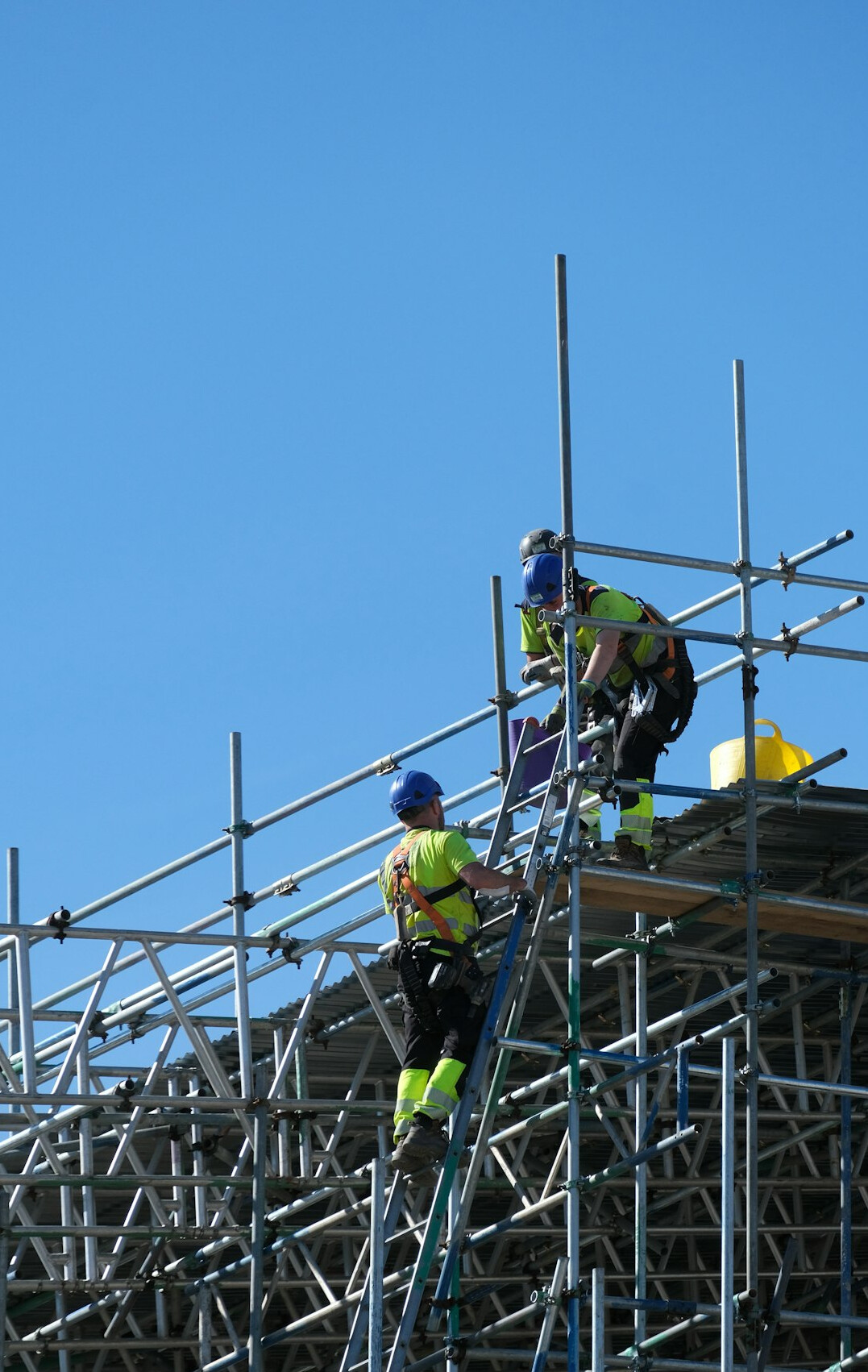 street construction workers